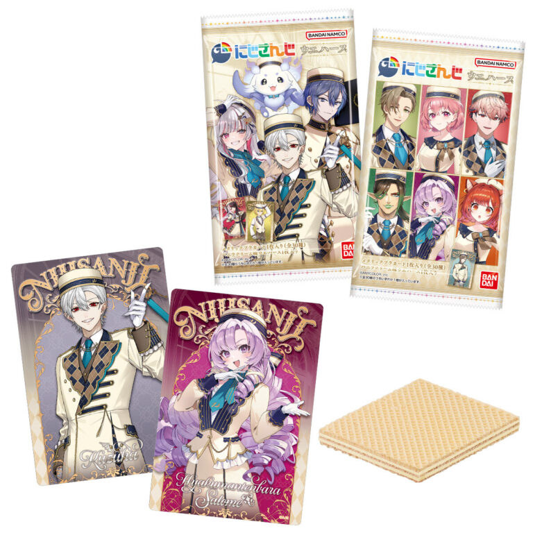 【現貨】BANDAI 彩虹社 威化餅卡(賞味期限到10月)